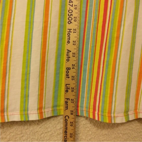 Vintage Guess rainbow striped shirt, EUC - Picture 6 of 6